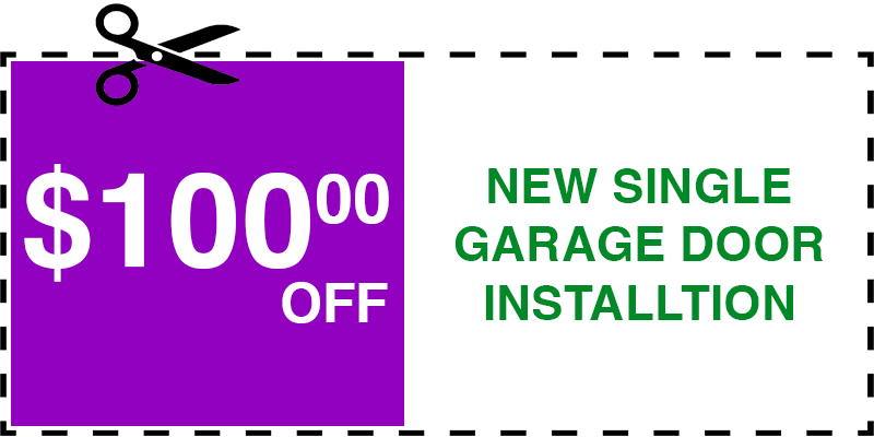 100 off garage door repair Richmond Hill