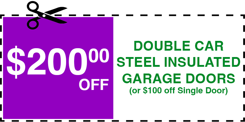 200 off garage door repair Richmond Hill