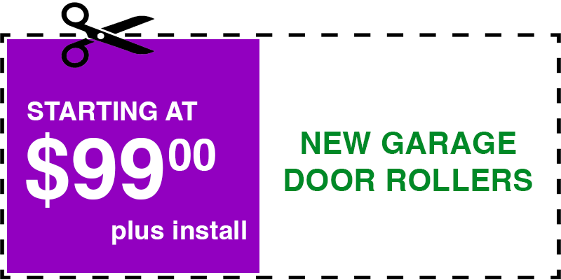 99 new garage door rollers Richmond Hill